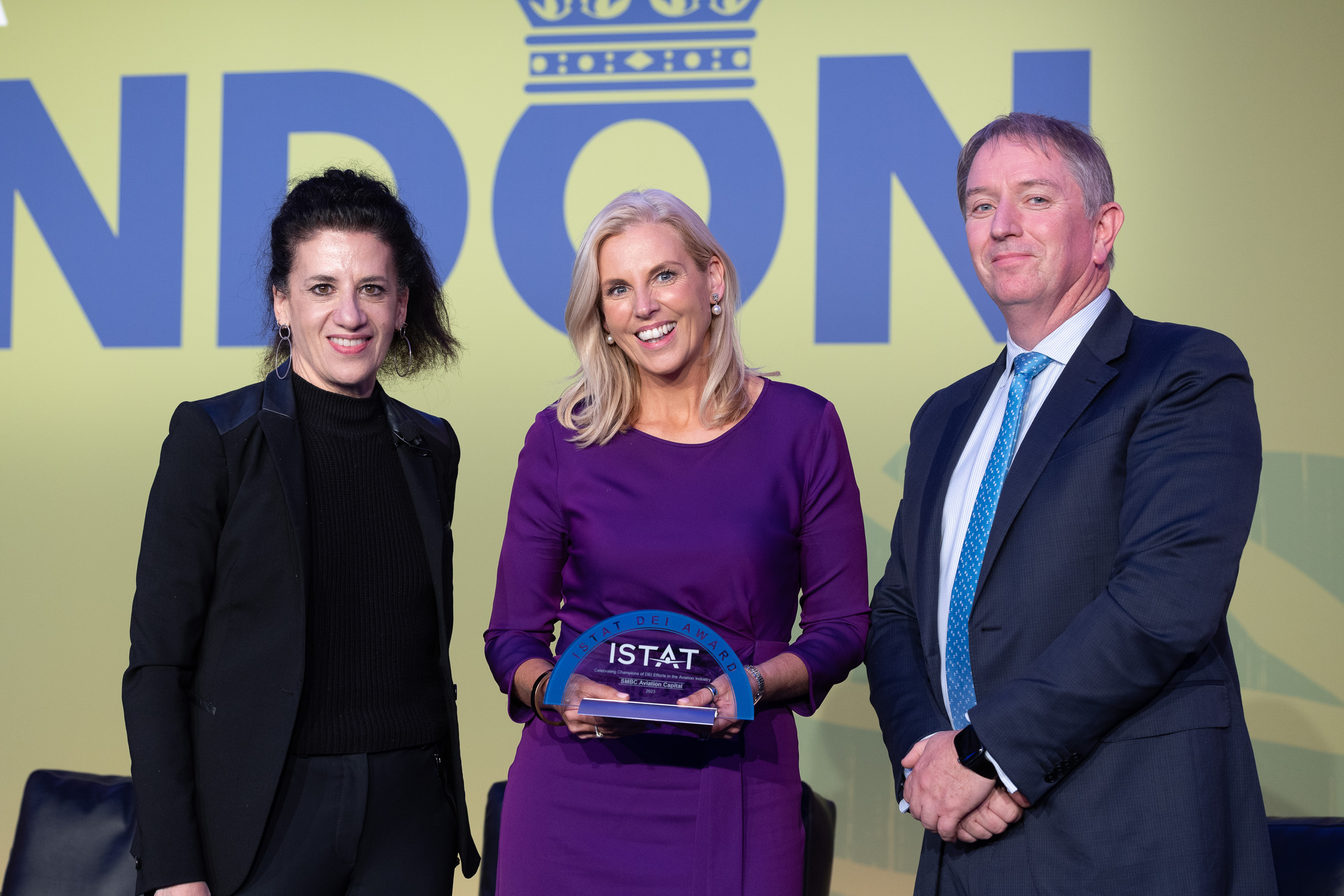 2023 ISTAT DEI Award Winner, SMBC Aviation Capital. 2023 ISTAT DEI Award Winner, SMBC Aviation Capital.